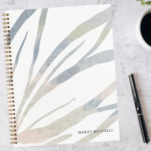 Boho離れ抽象芸術(名パーソナライズされた前) ノートブック