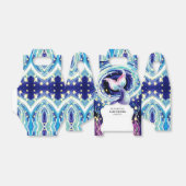 Boho魅惑マーメイドベビーシャワー フェイバーボックス (折り畳みなし)