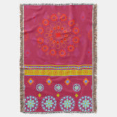 BOHO1マンダラ – ブランケット (正面縦)