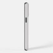 Boho スタイリッシュ ArchとScript Monogram iPhoneケース (右側面)