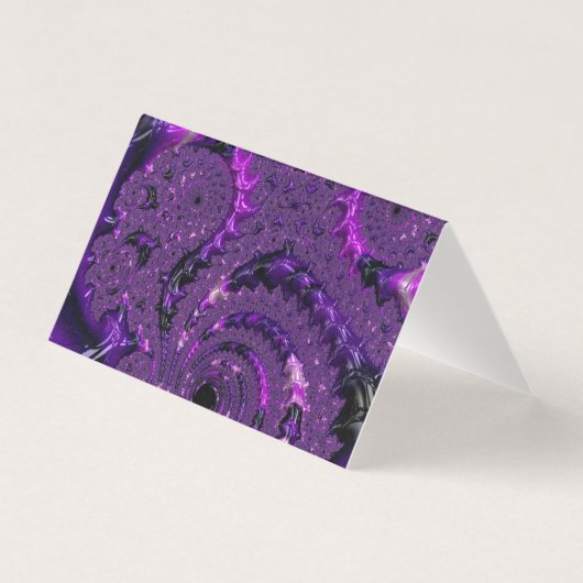 Boho ファンキー Purpleデジはっきりしたタル抽象芸術フラクタル (正面)