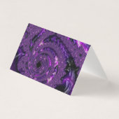 Boho ファンキー Purpleデジはっきりしたタル抽象芸術フラクタル (裏面)