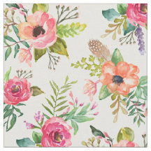 Boho フローラル |ファブリック