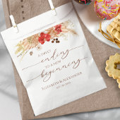 Boho フローラル | Sweet Ending New Begin 結婚's フェイバーバッグ