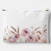 Boho,フローラ,ギフト,名前 アクセサリーポーチ (裏面)