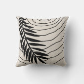 Boho、モダンおよびトレンディーブラック離れの クッション (裏面)