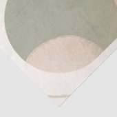 BOHO モダンレインボー幾何オーガニック分離 薄葉紙 (詳細)