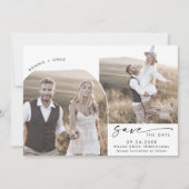 Boho モダン Arch 2写真 セーブザデート (正面)