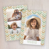 Boho モダン Arch - herringbone - 3枚の写真 – インスタント シーズンカード