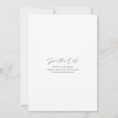 Boho 救 To Dateフォトカード 招待状 (裏面)