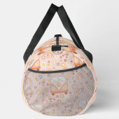 boho 1960年代ヒッピー平和バン ダッフルバッグ (右)