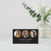 Boho 3 Photo Freelance名刺 名刺 (スタンド正面)