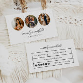 Boho 3 Photo Freelance名刺 名刺