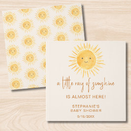 Boho A Little Ray of Sunshine Baby Shower ゲストブック