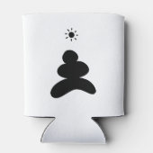 Boho abstract Stone and Sun 缶クーラー (裏面)