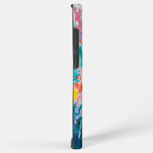 Boho Abstract Wildflower Garden Samsung Galaxyケース (右側面)