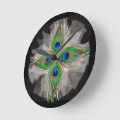 BOHO acrylic wall clock  ラウンド壁時計 (傾斜)