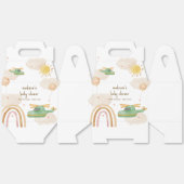 Boho Adventure Helicopter Airplane Baby Shower フェイバーボックス (見開き)