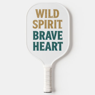 Boho Adventure Wild Spirit Brave Heart ピックルボールラケット