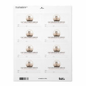 Boho Appointment Cat sitter ラベル (フルシート)