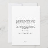 Boho Archモダン喜び2枚の写真 シーズンカード (裏面)