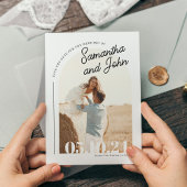 Boho Arch写真 セーブザデート