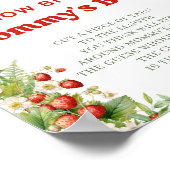 Boho Arch Berry Sweet How big Mommyのベリーゲーム ポスター (角)