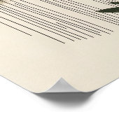 Boho Arch Botanical Geometric Neutral Terracotta M ポスター (角)