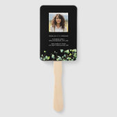 Boho Arch Ivy, Black Decisation ハンドファン (裏面)