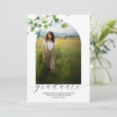 Boho Arch Ivy, White Decisation 招待状 (スタンド正面)