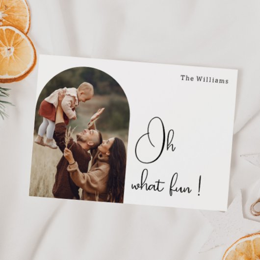 Boho Arch Ohモダン何おもしろい1枚の写真 シーズンカード