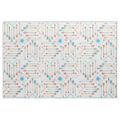 Boho Arrows and Sun V11 -数々のColor White ID748 ファブリック (ファットクウォーター)