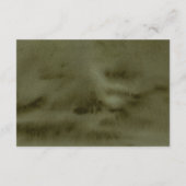 Boho Autumnフローラ結婚ズ宿泊カード エンクロージャーカード (裏面)