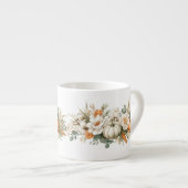 Boho Autumn Floral Arrangement エスプレッソカップ (正面右)