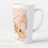 Boho Autumn Quote カフェラテマグ (右)