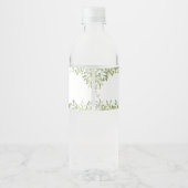 Boho Baby Clothes赤ちゃんシャワー ペットボトルラベル (裏面)