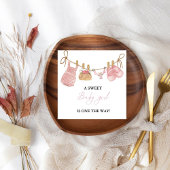 Boho Baby Clothes Baby Shower Book Request スタンダードカクテルナプキン