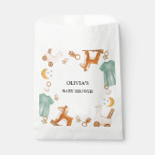 Boho Baby Girl Clothesベビシャワー フェイバーバッグ (正面)