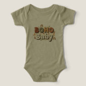 Boho Baby One-piece Top (デザイン正面)