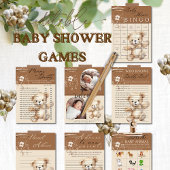 Boho Baby Predictions and Advice Card エンクロージャーカード