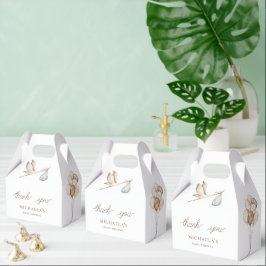 Boho Baby Shower男女兼用に感謝 フェイバーボックス