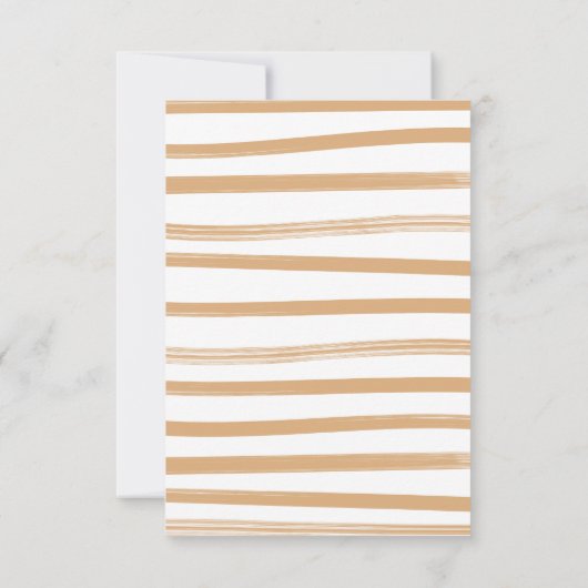 Boho Baby Shower Clothesline Bring a Book 招待状 (裏面)