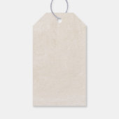 Boho Baby Shower Thank You ギフトタグ (裏面)