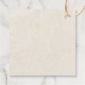 Boho Baby Shower Thank You フェイバータグ (裏面)