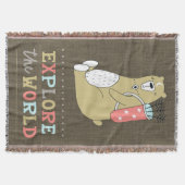 Boho Bear Kidsを探索する スローブランケット (正面)