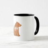  Boho Bear Papa Mug マグカップ (正面右)
