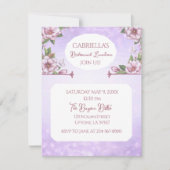 BOHO Beauty! ブライズメイドランチョン 平面招待状 招待状 (正面)