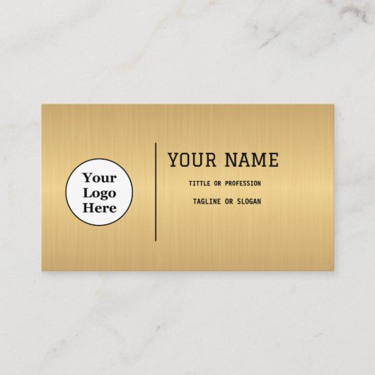 Boho Beige書道スクリプトQRコード 名刺 (正面)