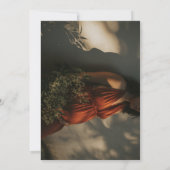 Boho Big Sister妊娠写真アナウンスメント 案内状 (裏面)