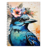 Boho Bird Notebook Journal ノートブック (正面)